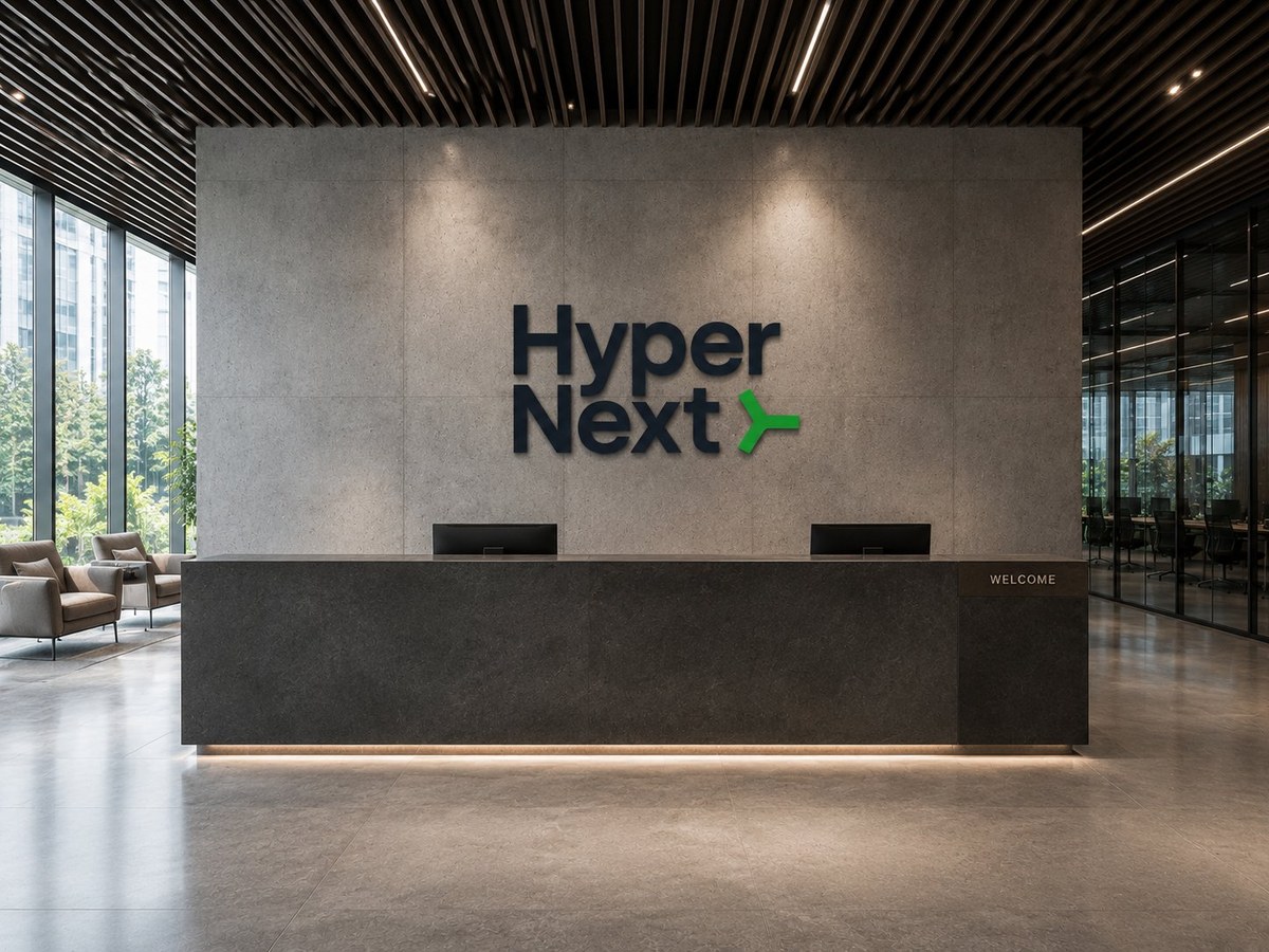 HyperNext office reception in Hyderabad